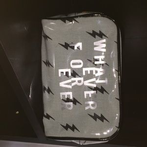 Forever 21 “Whatever Forever” makeup bag